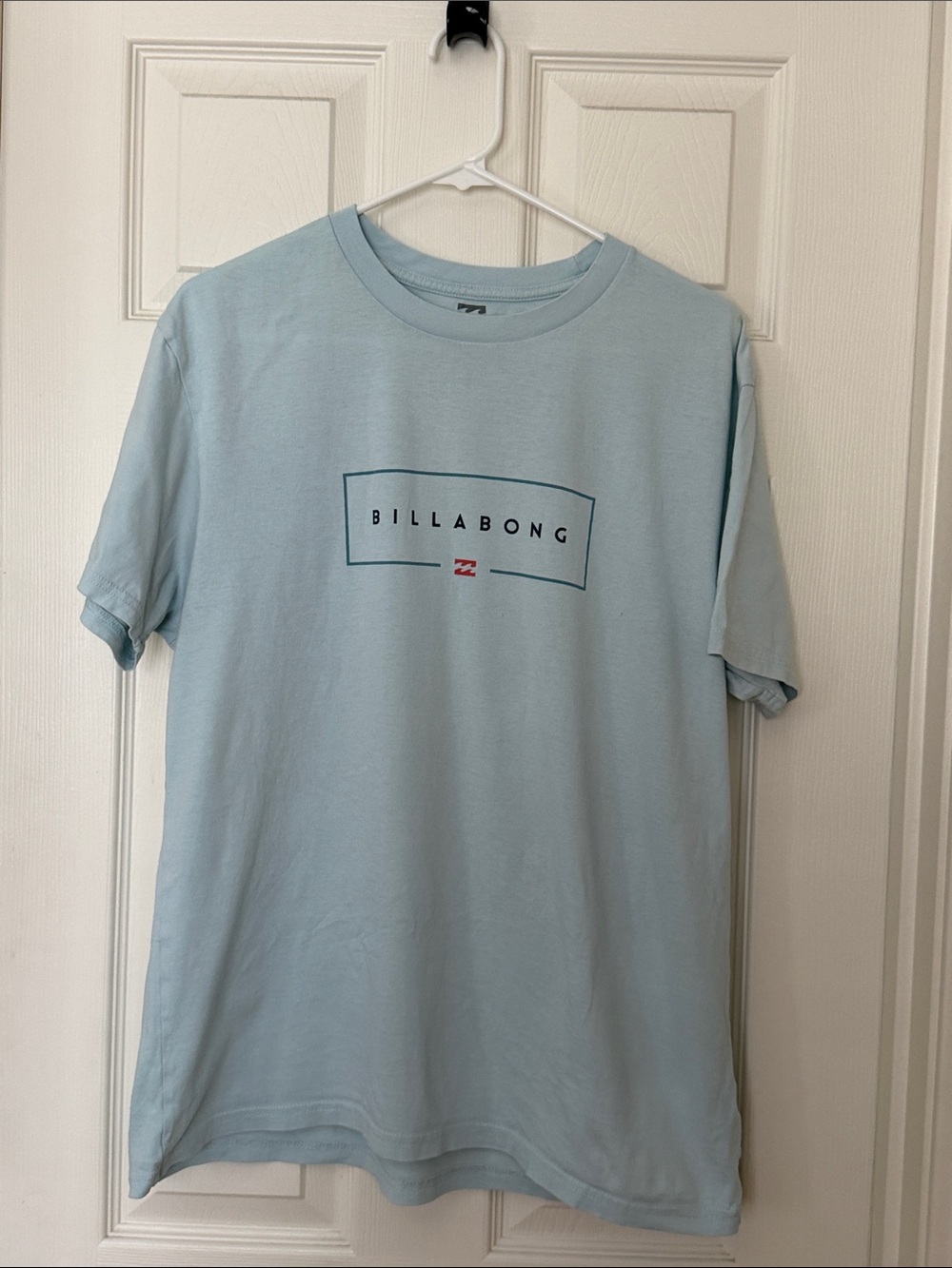 Billabong Light Blue Short Sleeve Logo Tee